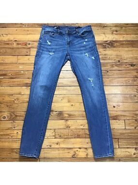 WILLIAM Rast jeans Reese skinny size 31 ripped  light denim jeans boyfriend